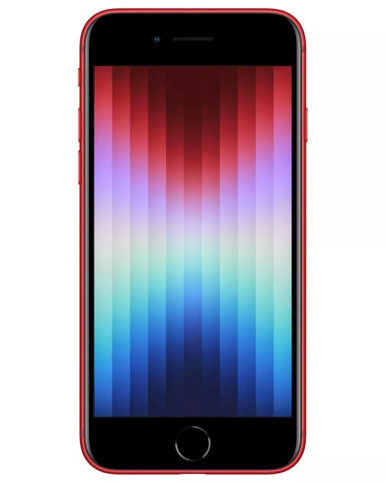 Wholesale Apple iPhone SE 3 2022 A2595 Red 64GB C Stock (Unlocked) front view
