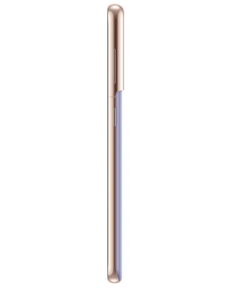 Wholesale Samsung Galaxy S21 Plus 128GB phantom violet unlocked A/B grade bulk smartphone side view