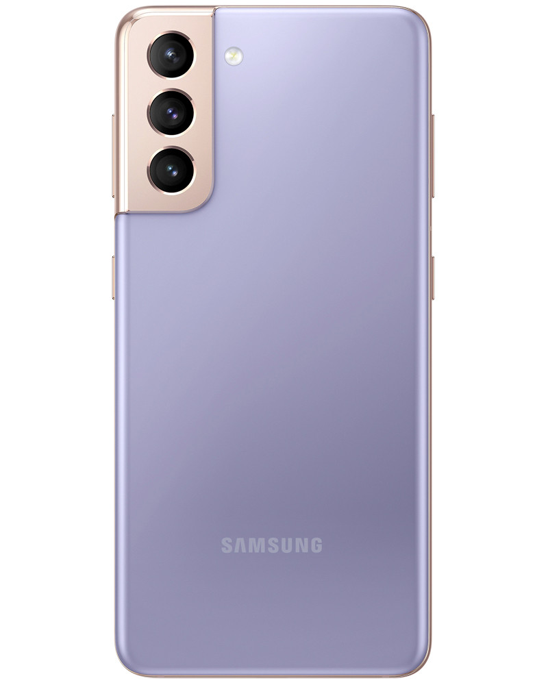 Wholesale Samsung Galaxy S21 Plus 128GB phantom violet unlocked A/B grade bulk smartphone back view
