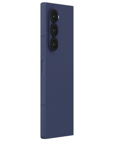 Wholesale Samsung Galaxy Z Fold6 F956U1 Navy 512GB 5G - B Stock (Unlocked) side back view