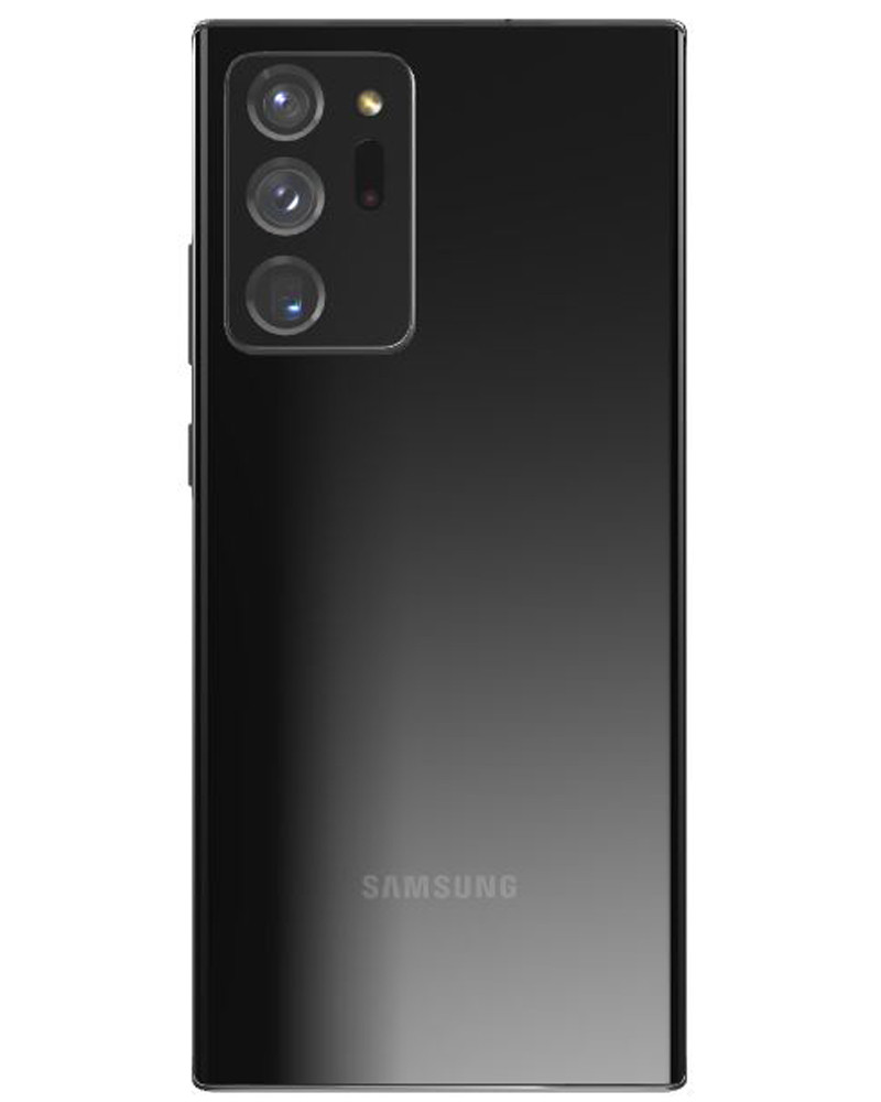 Wholesale Samsung Galaxy Note 20 Ultra mystic black 512GB unlocked A/B grade bulk smartphone back view