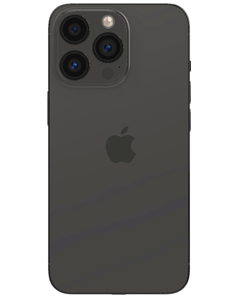 Wholesale Apple iPhone 13 Pro graphite 1TB unlocked B grade bulk smartphone back view