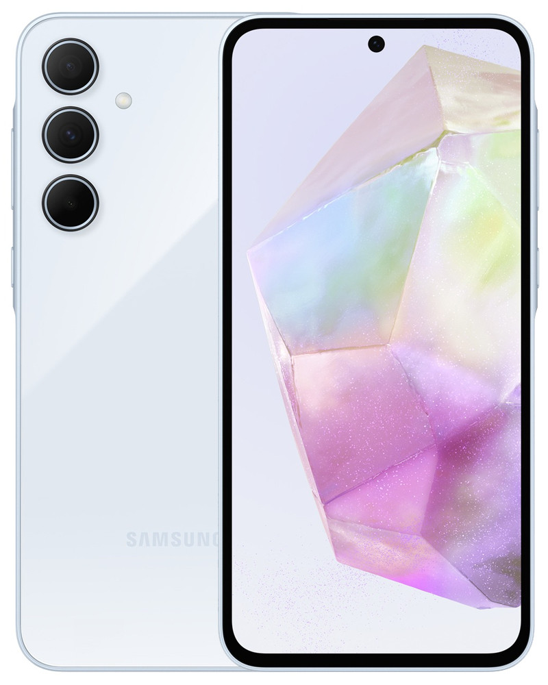 Wholesale Samsung Galaxy A35 blue 128GB Spectrum locked A grade bulk smartphone