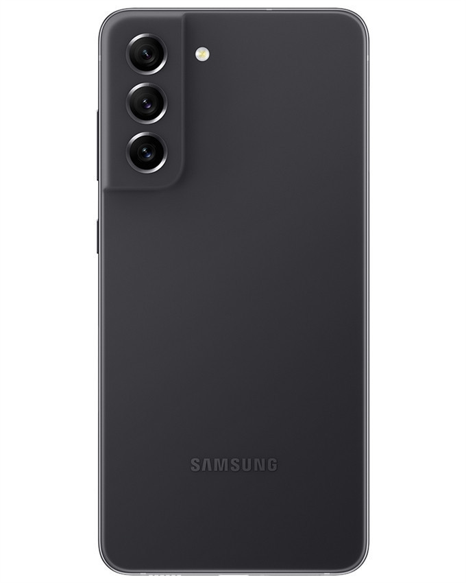 Wholesale Samsung Galaxy S21 FE G990U graphite 128GB 5G unlocked B/C stock bulk smartphone back view