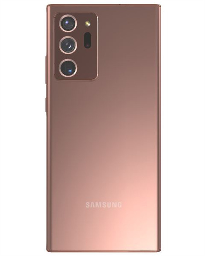 Wholesale Samsung Galaxy Note 20 Ultra N986U mystic bronze 128GB 5G unlocked C stock bulk smartphone back view