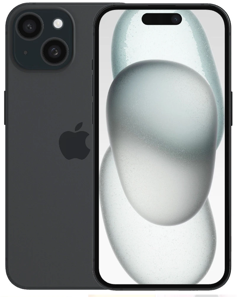 Wholesale Apple iPhone 15 black 128GB AT&T locked B/C grade bulk smartphone