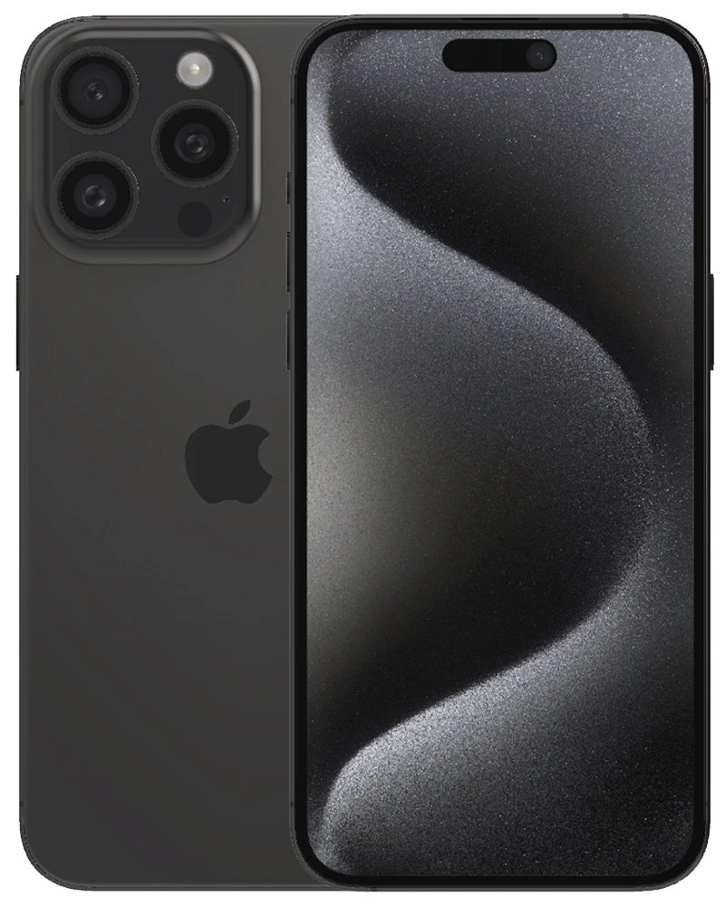 Wholesale Apple iPhone 15 Pro Max black titanium 1TB 5G unlocked, A+ grade — bulk smartphone lot