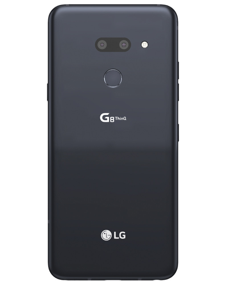 Wholesale LG G8 ThinQ G820 black 128GB 4G LTE unlocked, A/B stock — bulk smartphone lot back view