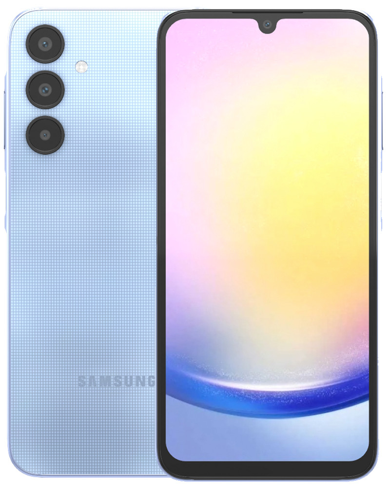 Wholesale Samsung Galaxy A25 blue 128GB 5G Straight Talk locked, C/D stock — bulk smartphone lot