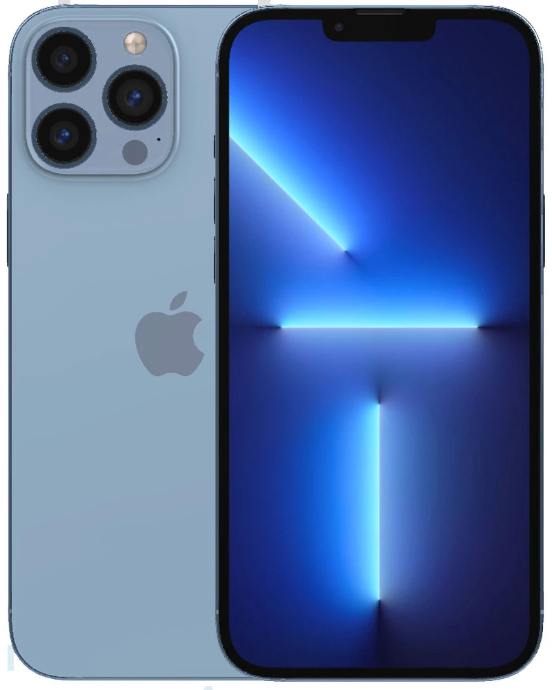 Wholesale Apple iPhone 13 Pro Max sierra blue 128GB Unlocked B grade bulk smartphone