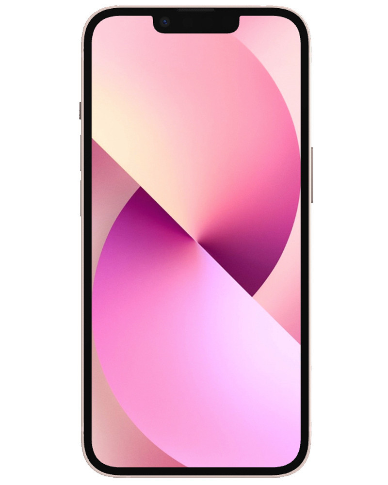Wholesale Apple iPhone 13 pink 128GB Unlocked C grade bulk smartphone front view