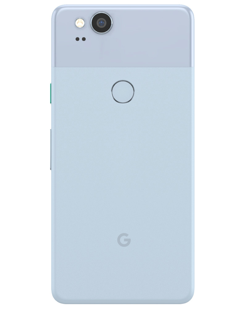 Wholesale Google Pixel 2 blue 64GB 4G LTE unlocked, A stock — bulk smartphone lot back view