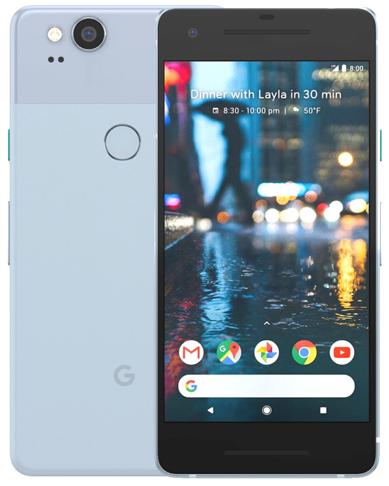 Wholesale Google Pixel 2 blue 64GB 4G LTE unlocked, A/B stock — bulk smartphone lot