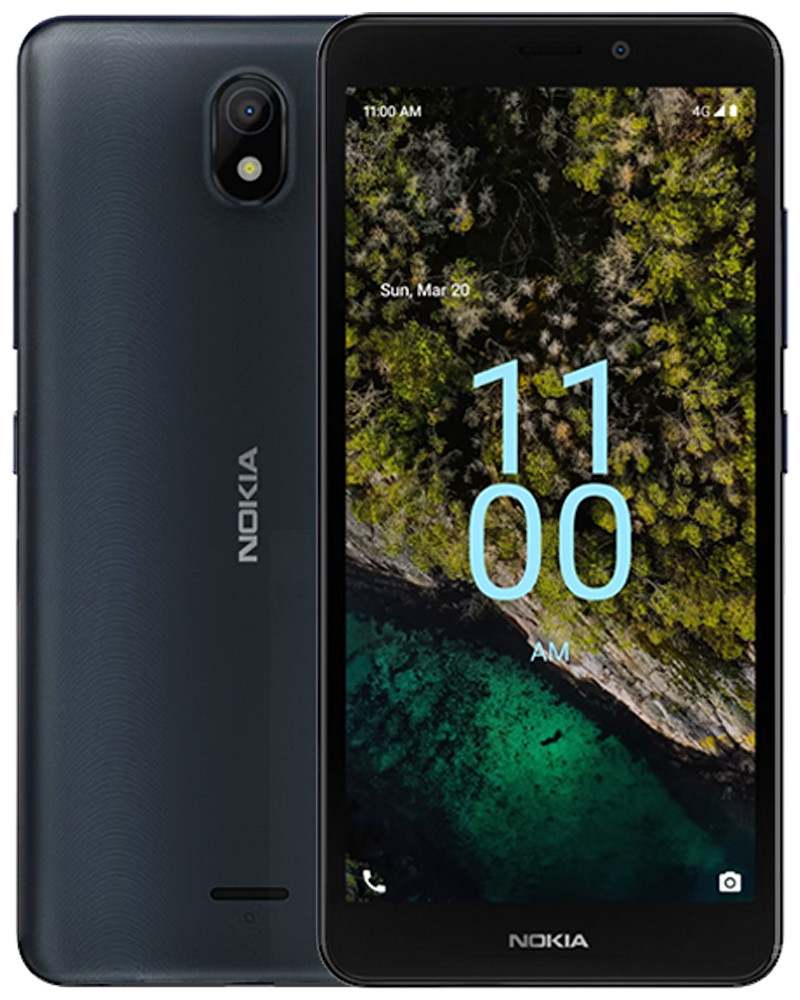 Wholesale Nokia C100 blue 32GB 4G LTE unlocked, A/B stock — bulk smartphone lot