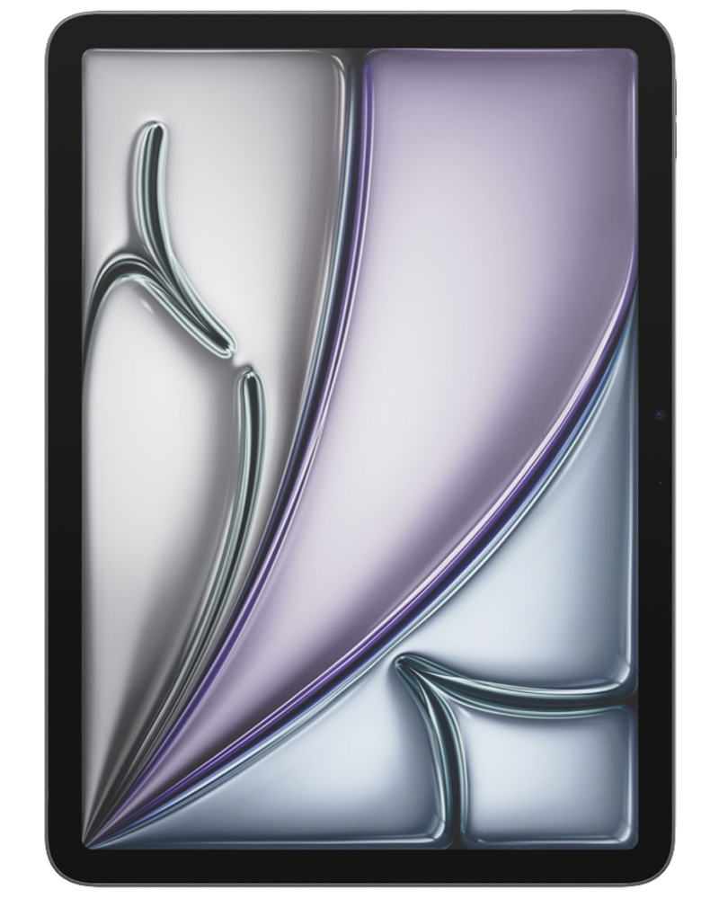 Wholesale Apple iPad Air 11 2025 space gray 128GB Wi-Fi + Cellular, C/D stock — bulk tablet lot front view