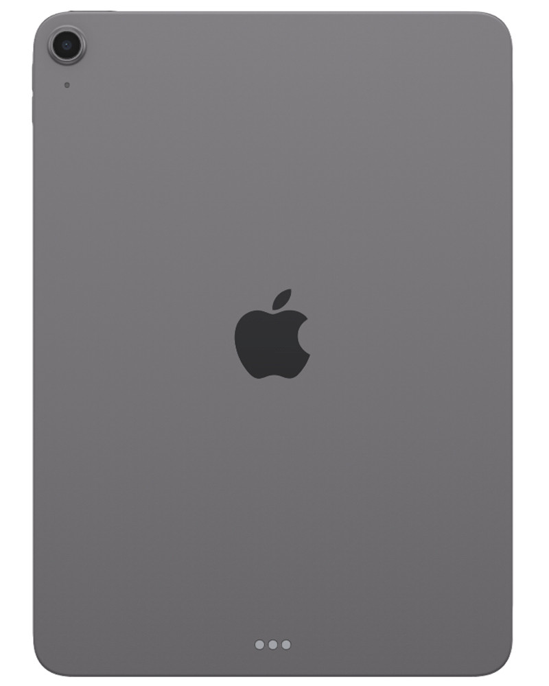 Wholesale Apple iPad Air 13 2025 space gray 128GB Wi-Fi + Cellular, B/C stock — bulk tablet lot back view