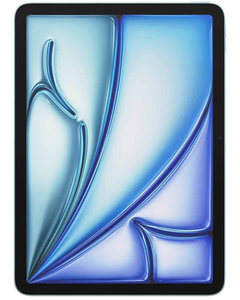 Wholesale Apple iPad Air 13 2025 blue 128GB Wi-Fi + Cellular, A stock — bulk tablet lot front view