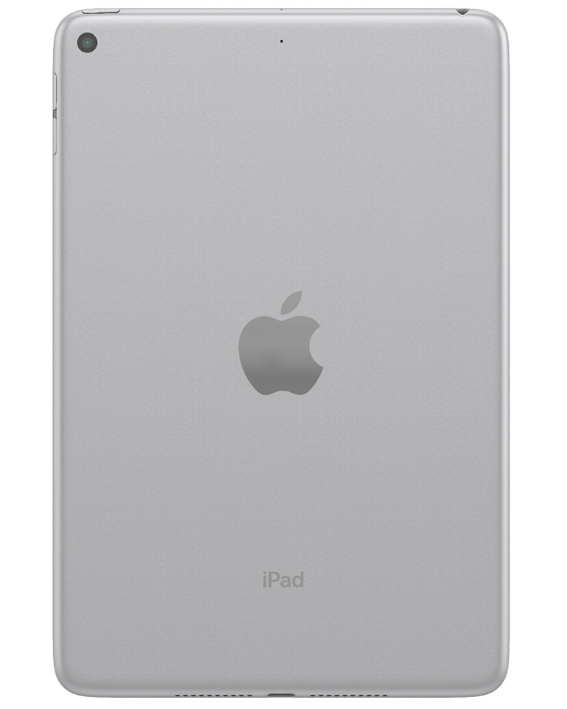 Wholesale Apple iPad Mini 7.9 2019 5th Gen silver 64GB Wi-Fi only, B/C stock — bulk tablet lot back view