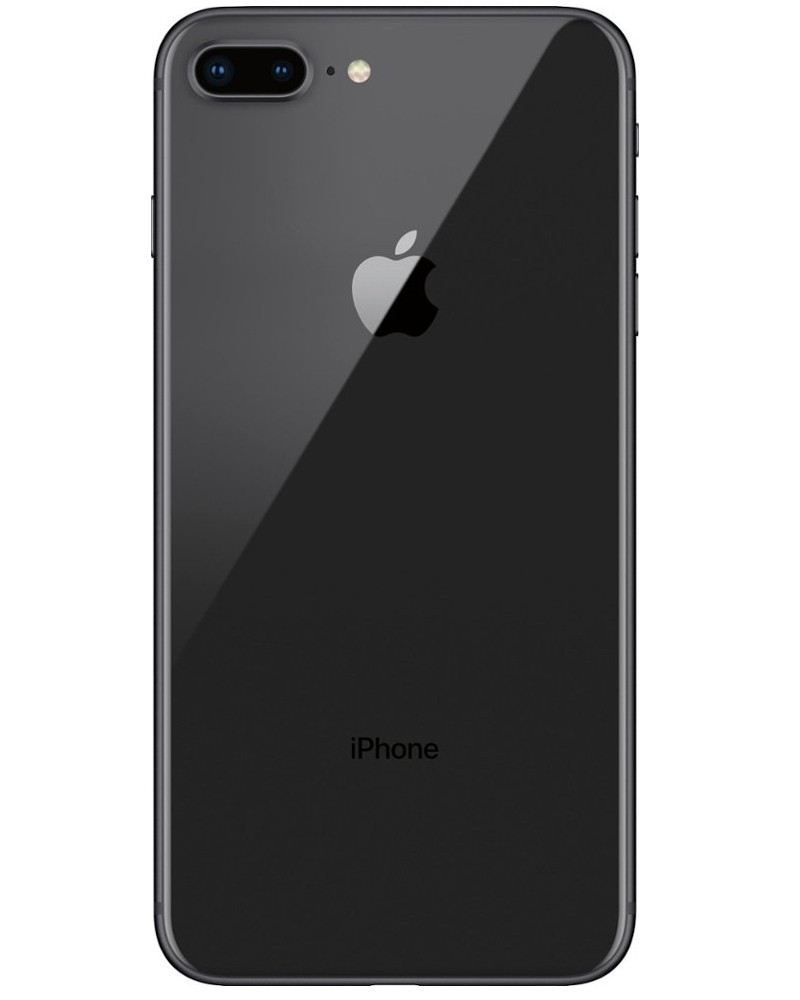 Wholesale Apple iPhone 8 Plus space gray 64GB 4G LTE unlocked, B/C stock — bulk smartphone lot back view