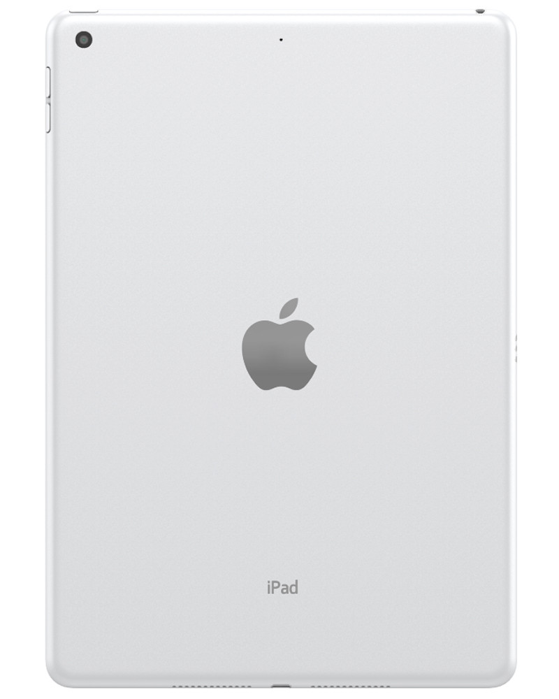 Wholesale Apple iPad 10.2 2019 7th Gen silver 32GB Wi-Fi only, A stock — bulk tablet lot back view