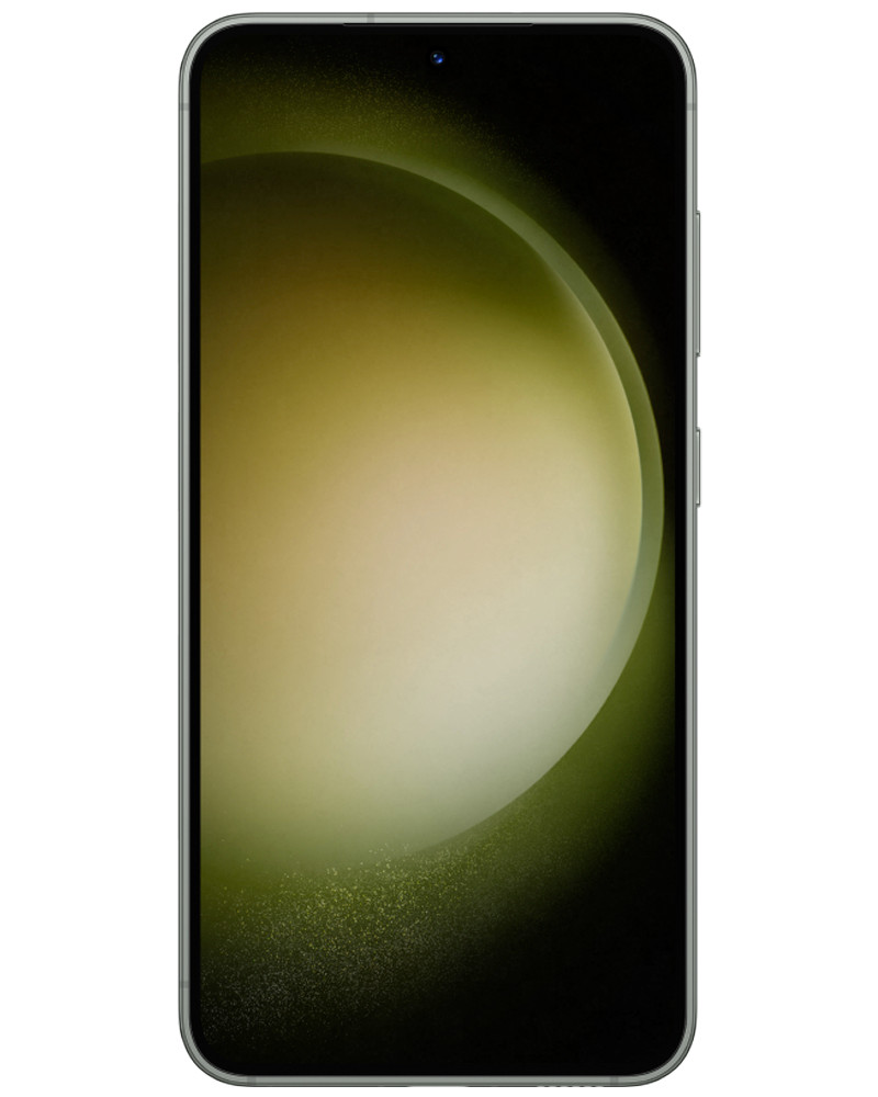Wholesale Samsung Galaxy S23 green 256GB 5G unlocked, C/D stock — bulk smartphone lot front view