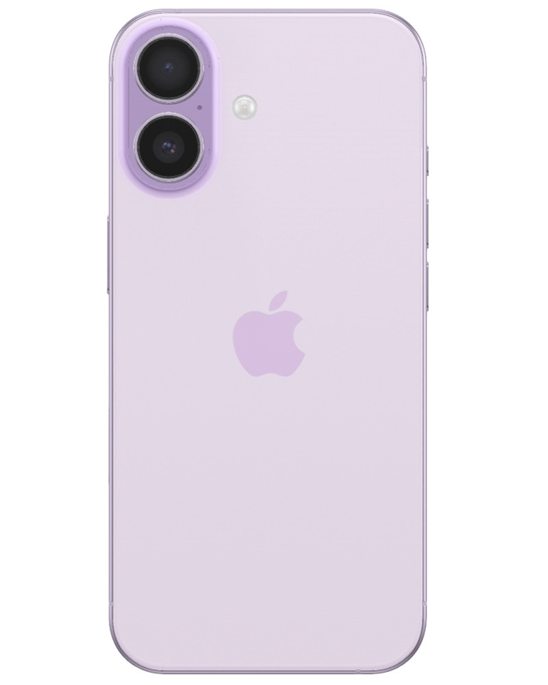 Wholesale Apple iPhone 17 lavender 256GB 5G unlocked, A stock — bulk smartphone lot back view