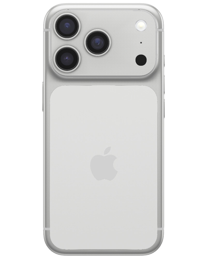 Wholesale Apple iPhone 17 Pro silver 256GB 5G unlocked, A stock — bulk smartphone lot back view