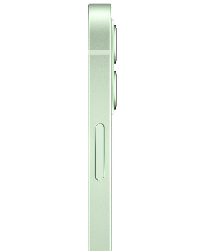 Wholesale Apple iPhone 12 Mini green 256GB 5G unlocked, B/C stock — bulk smartphone lot side view
