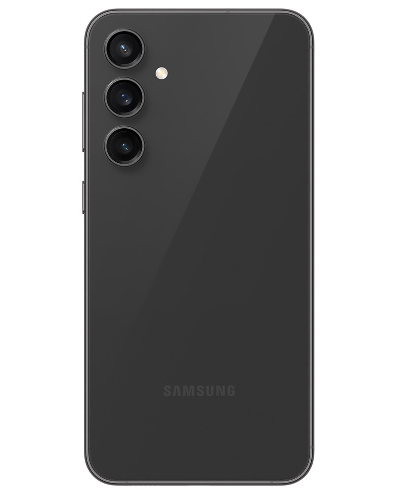 Wholesale Samsung Galaxy S23 FE graphite 128GB 5G unlocked, B/C grade — bulk smartphone lot back view