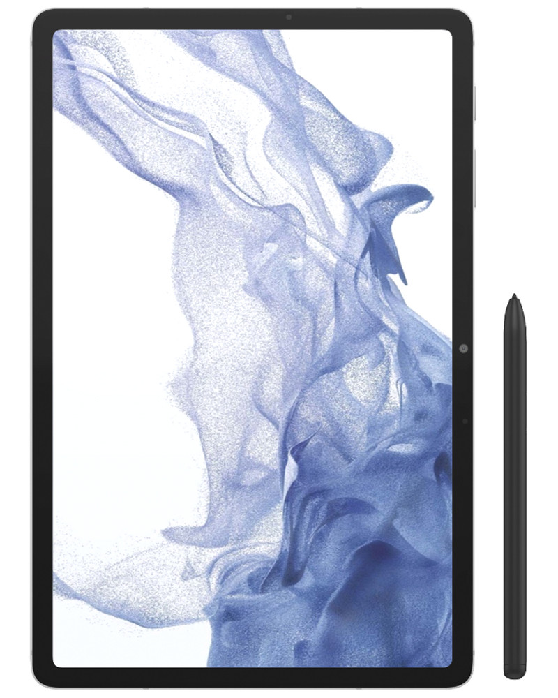 Wholesale Samsung Galaxy Tab S8 silver 128GB Wi-Fi only, B/C grade — bulk tablet lot front view