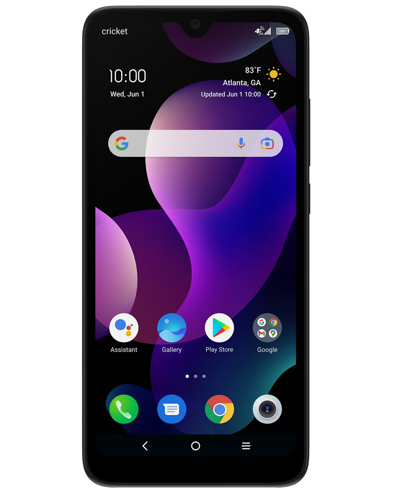Wholesale TCL 30 Z slate gray 32GB 4G LTE unlocked, B/C grade — bulk smartphone lot front view
