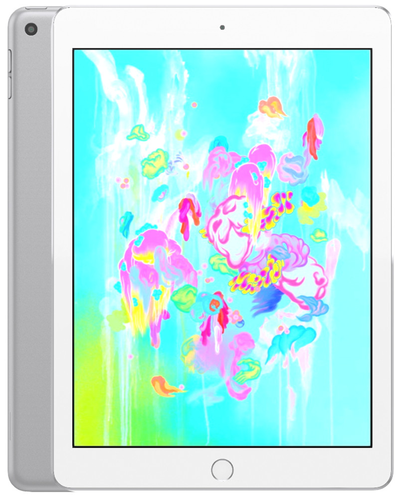 Wholesale Apple iPad 9.7 2018 6th Gen silver 32GB Wi-Fi + Cellular, B grade — bulk tablet lot