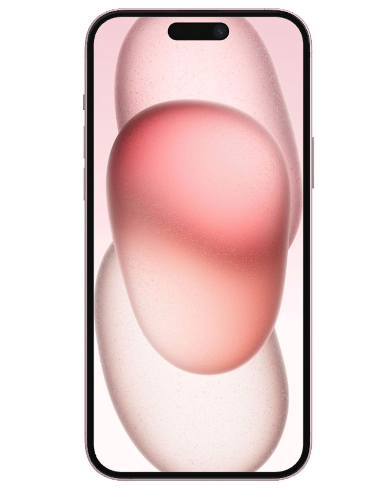 Wholesale Apple iPhone 15 Plus pink 512GB 5G unlocked, A+ stock — bulk smartphone lot front view
