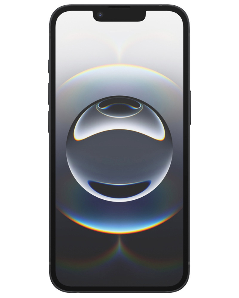 Wholesale Apple iPhone 16E A3212 black 128GB 5G Unknown Carrier locked, A/B stock — front view