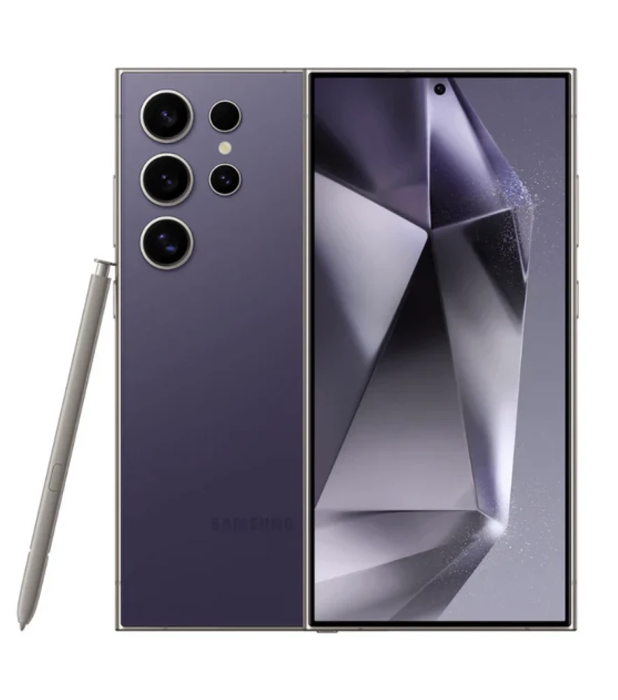 Wholesale Samsung Galaxy S24 Ultra S928U titanium violet 256GB 5G T-Mobile locked, A+ stock — bulk lot