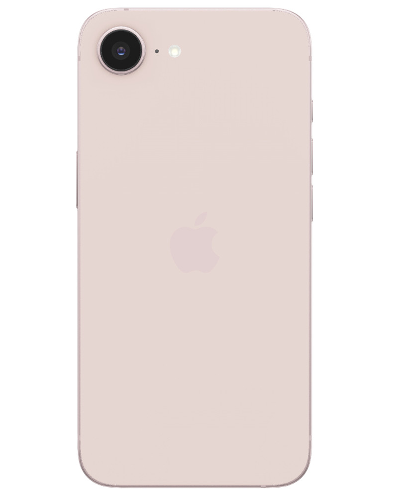Wholesale Apple iPhone 17E 3575 Pink 256GB 5G unlocked, A/B stock — bulk smartphone lot back view