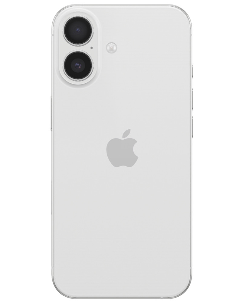 Wholesale Apple iPhone 17 A3258 white 256GB 5G unlocked, C stock — bulk smartphone lot back view