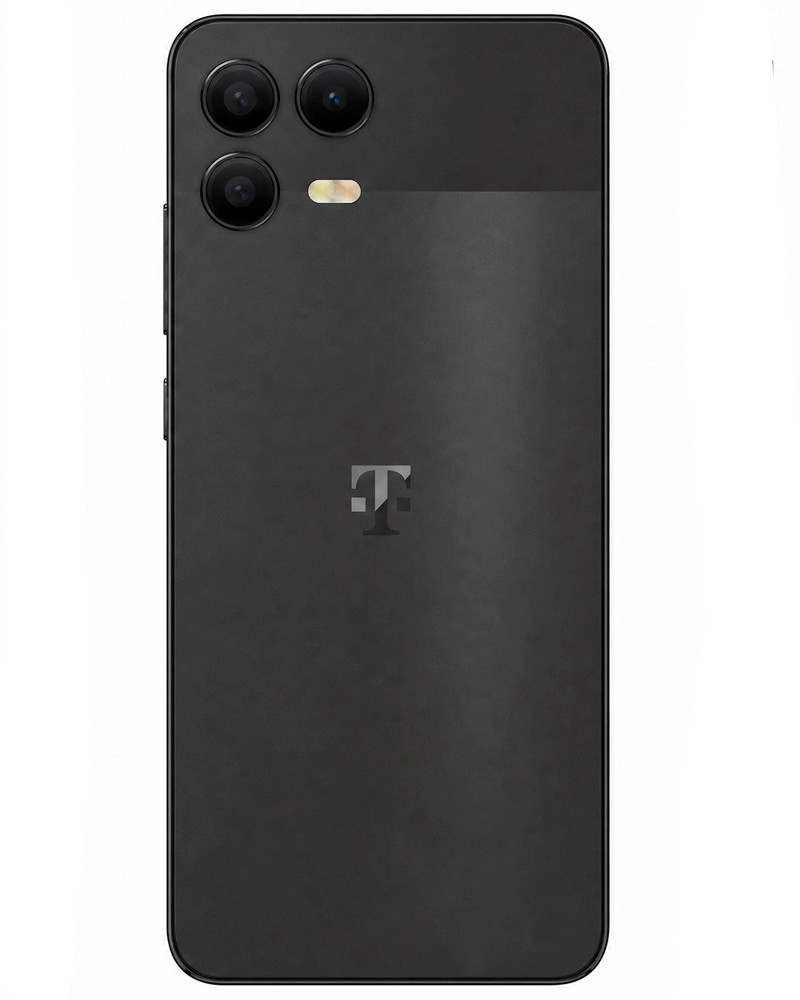 Wholesale T-Mobile Revvl 8 Pro TMRV08P5G graphite 256GB 5G T-Mobile locked, A/B stock — bulk smartphone lot back view