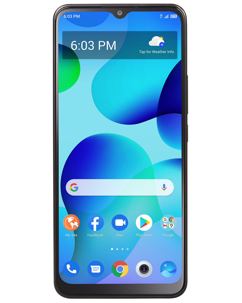 Wholesale TCL 30 T T603 black 32GB 5G unlocked, A stock — bulk smartphone lot front view