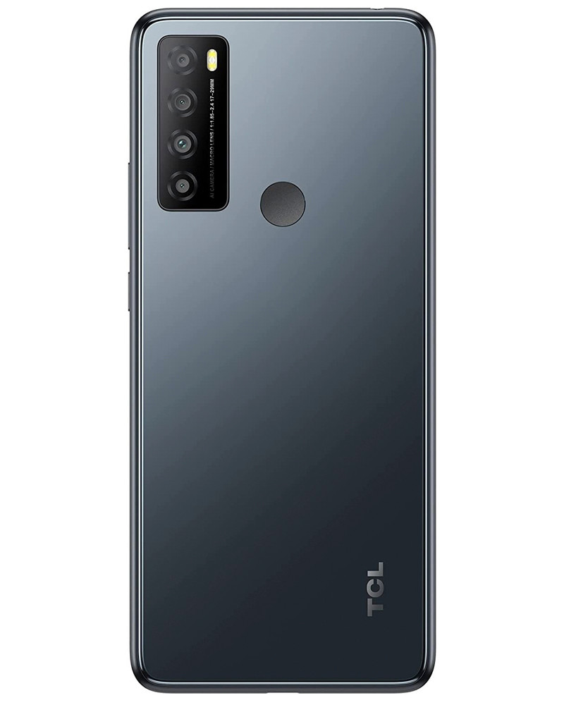 Wholesale TCL 30 XL T701DL gray 64GB 4G LTE unlocked, A stock — bulk smartphone lot back view