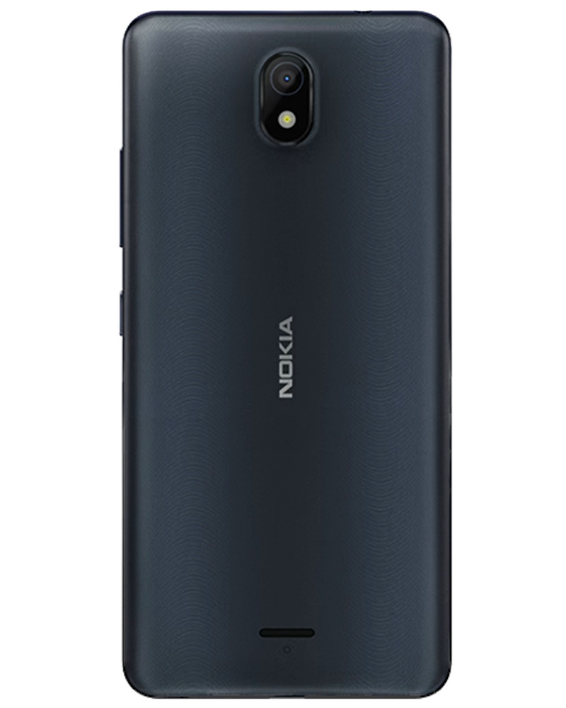 Wholesale Nokia C100 N152DL blue 32GB 4G LTE Family Mobile locked, brand new — bulk smartphone lot back view