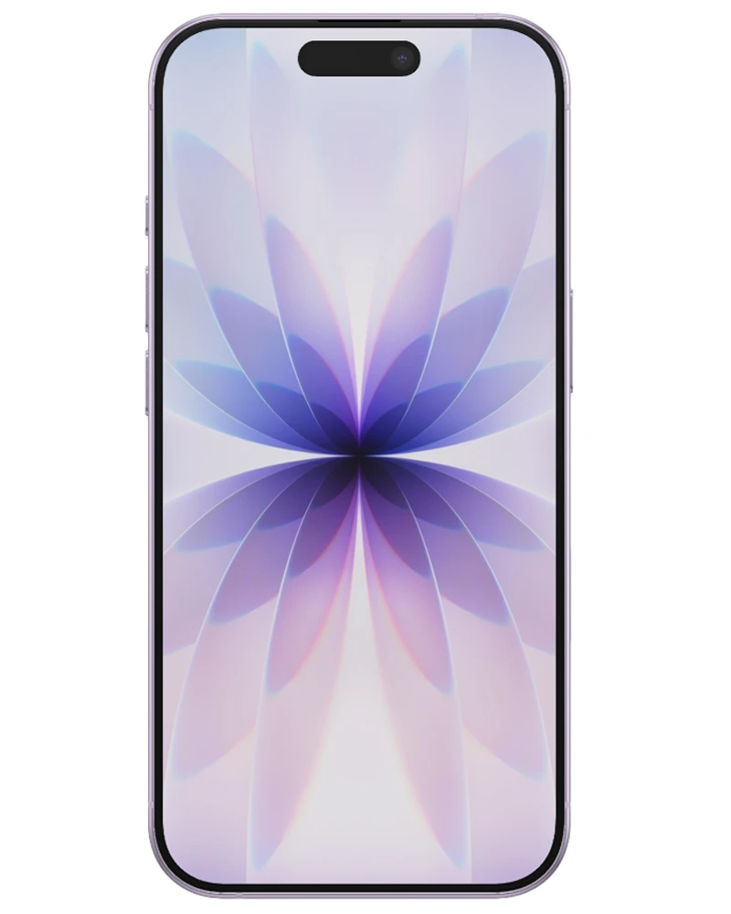 Wholesale Apple iPhone 17 A3258 lavender 256GB 5G unlocked, C/D stock — bulk smartphone lot front view