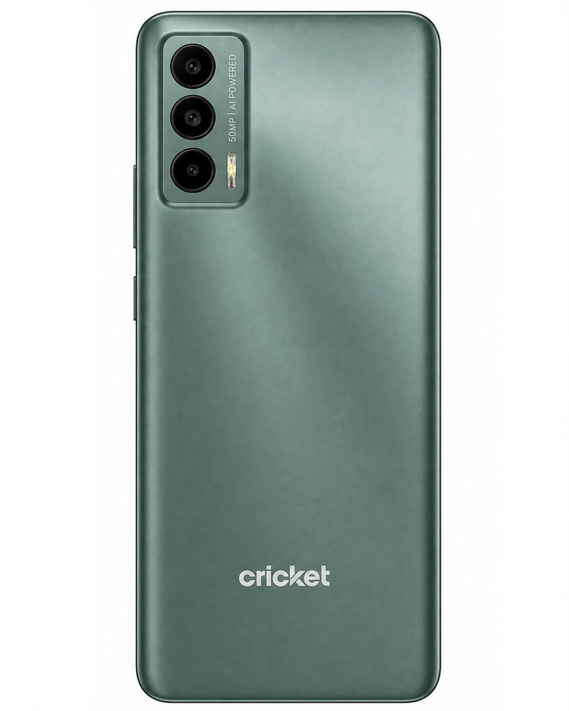 Wholesale Cricket Outlast U680AC green 64GB 5G Cricket locked, B/C stock — bulk smartphone lot back view