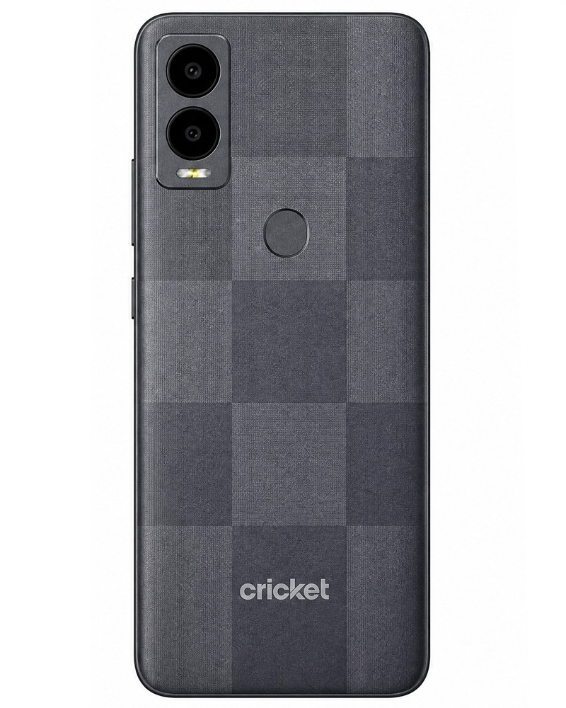 Wholesale Cricket Magic U6080AC space gray 64GB 5G Cricket locked, B/C stock — bulk smartphone lot back view