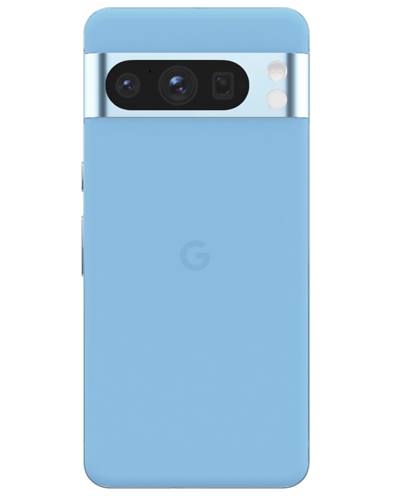 Wholesale Google Pixel 8 Pro G1MNW blue 256GB 5G unlocked, C/D stock — bulk smartphone lot back view