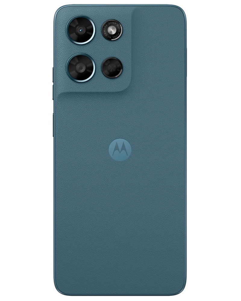 Wholesale Motorola Moto G Play 2026 XT2615 blue 64GB 5G unlocked, A+ stock — bulk smartphone lot back view