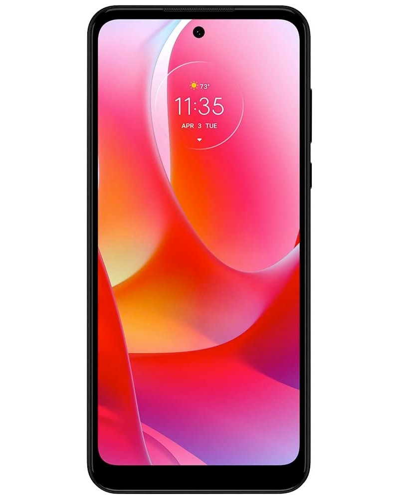 Wholesale Motorola Moto G Power 2022 XT2165 black 64GB 4G LTE Tracfone locked, C/D stock — bulk smartphone lot front view