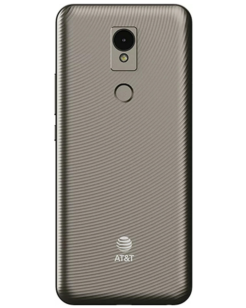 Wholesale AT&T Motivate 3 EABF22206A space gray 32GB 4G LTE AT&T locked, A/B stock — bulk smartphone lot back view
