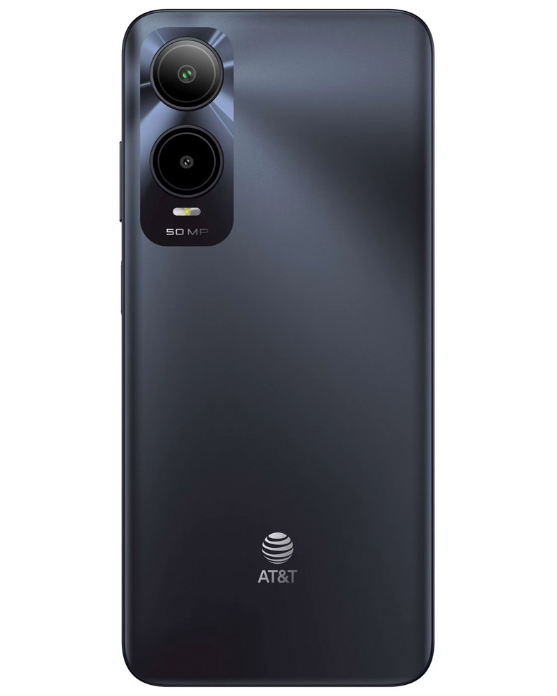 Wholesale AT&T Verge SL219A black 64GB 4G LTE unlocked, B/C stock — bulk smartphone lot back view