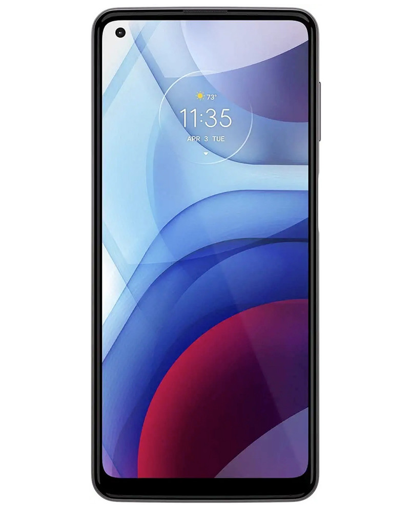 Wholesale Motorola Moto G Power 2021 XT2117 flash gray 64GB 4G LTE unlocked, A/B stock — bulk smartphone lot front view